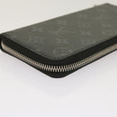 LOUIS VUITTON Monogram Eclipse Zippy Wallet Vertical Wallet M62295 Auth 65226SM-17