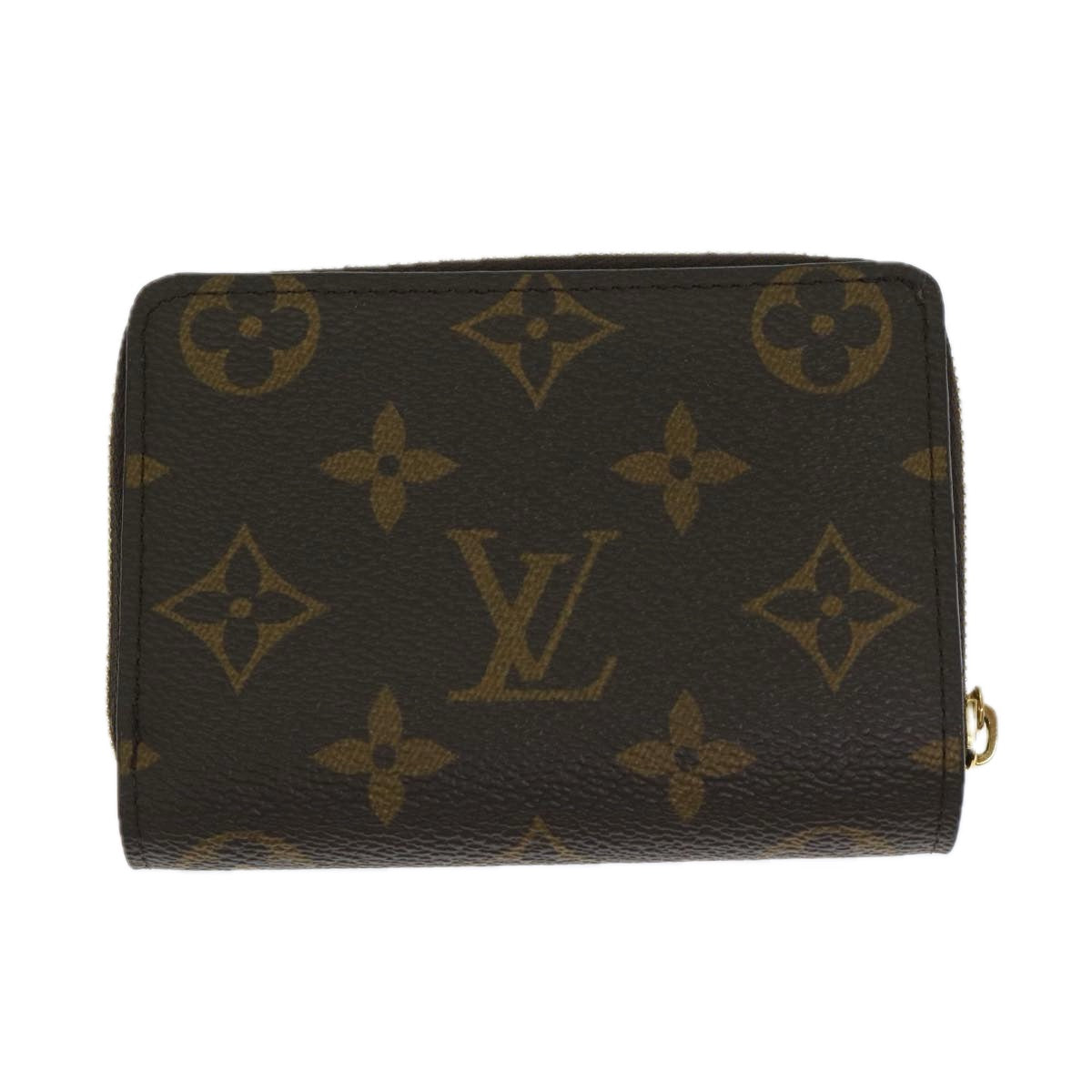 LOUIS VUITTON Monogram Reverse Portefeuille Lou Wallet M81461 LV Auth 65228SA