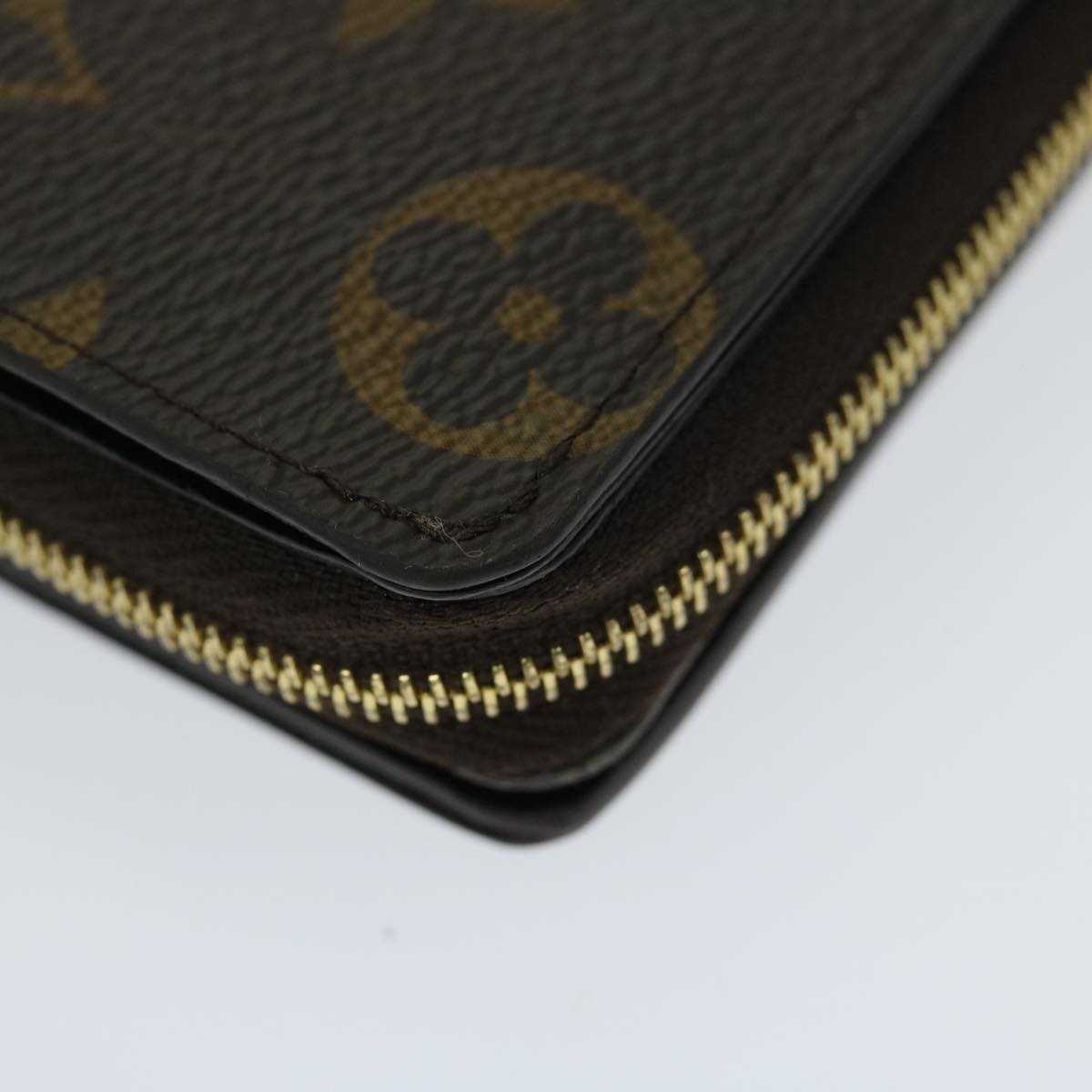 LOUIS VUITTON Monogram Reverse Portefeuille Lou Wallet M81461 LV Auth 65228SA