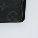 LOUIS VUITTON Monogram Eclipse Portefeuille Braza Wallet M61697 LV Auth 65230SA-10