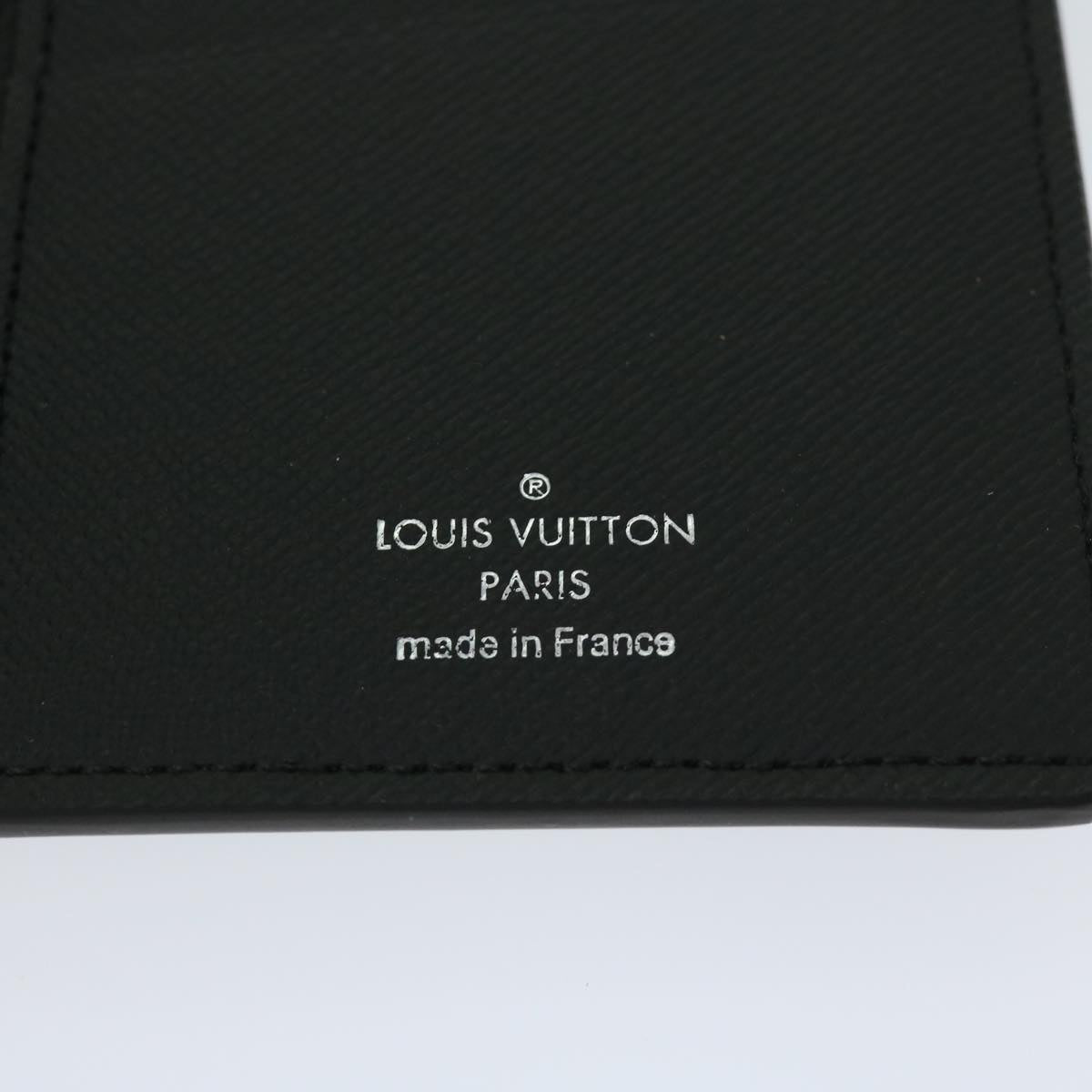 LOUIS VUITTON Monogram Eclipse Portefeuille Braza Wallet M61697 LV Auth 65230SA