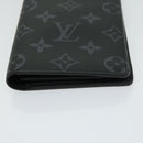 LOUIS VUITTON Monogram Eclipse Portefeuille Braza Wallet M61697 LV Auth 65230SA-5