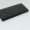 LOUIS VUITTON Monogram Eclipse Portefeuille Braza Wallet M61697 LV Auth 65230SA-6