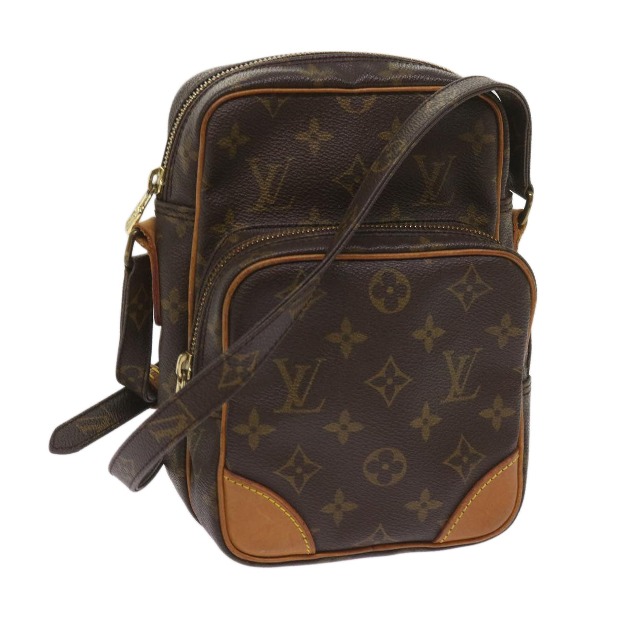 LOUIS VUITTON Monogram Amazon Shoulder Bag M45236 LV Auth 65236