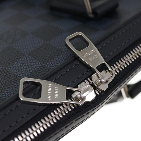 LOUIS VUITTON Damier Cobalt Dandy MM Handtasche 2way N44000 LV Auth 65246SA