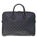 LOUIS VUITTON Damier Cobalt Dandy MM Hand Bag 2way N44000 LV Auth 65246SA-13