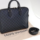 LOUIS VUITTON Damier Cobalt Dandy MM Hand Bag 2way N44000 LV Auth 65246SA-12