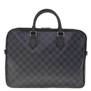 LOUIS VUITTON Damier Cobalt Dandy MM Hand Bag 2way N44000 LV Auth 65246SA-2
