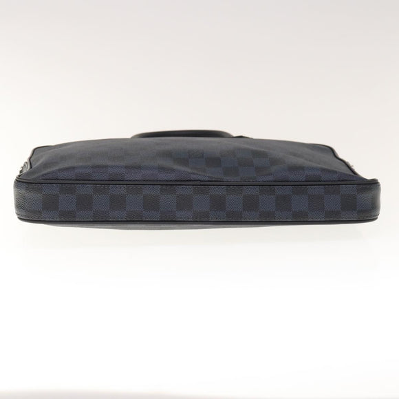 LOUIS VUITTON Damier Cobalt Dandy MM Handtasche 2way N44000 LV Auth 65246SA
