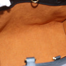 LOUIS VUITTON Monogram Empreinte On the Go MM Tote Bag Black M45595 Auth 65247SA-9