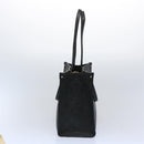 LOUIS VUITTON Monogram Empreinte On the Go MM Tote Bag Black M45595 Auth 65247SA-3