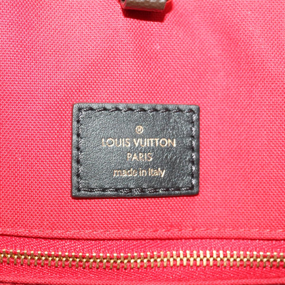 LOUIS VUITTON Monogram Reverse Giant On The Go GM Tote Bag M45320 Auth 65248SA