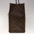LOUIS VUITTON Monogram Reverse Giant On The Go GM Tote Bag M45320 Auth 65248SAV-4