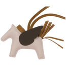 HERMES Rodeo PM Charm Leather Brown Pink Auth 65249SA-2