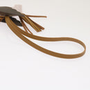 HERMES Rodeo PM Charm Leather Brown Pink Auth 65249SA-6