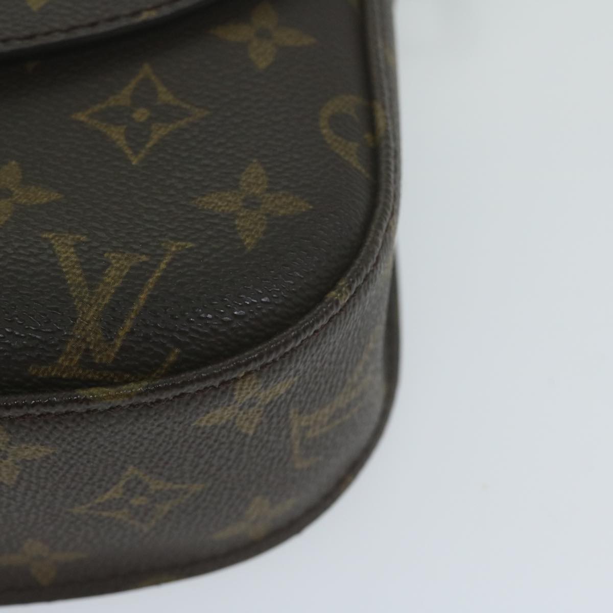 LOUIS VUITTON Monogram Saint Cloud GM Shoulder Bag M51242 LV Auth 65254A