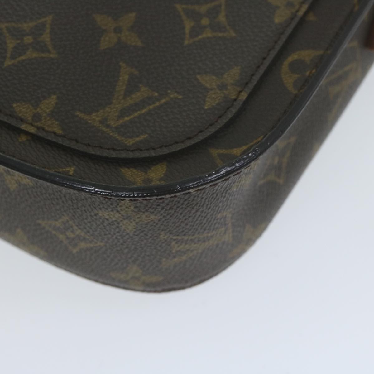 LOUIS VUITTON Monogram Saint Cloud GM Shoulder Bag M51242 LV Auth 65254A