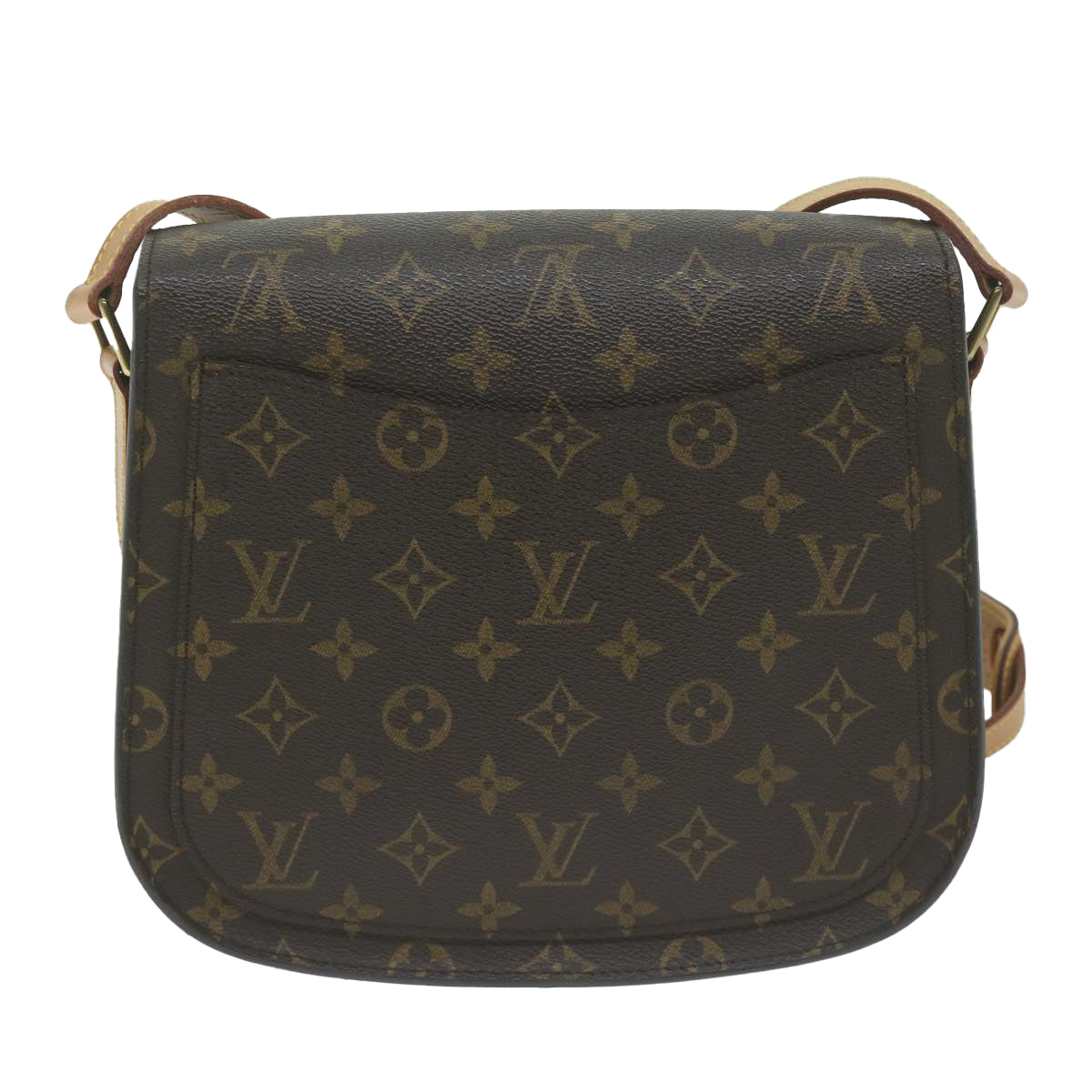 LOUIS VUITTON Monogram Saint Cloud GM Shoulder Bag M51242 LV Auth 65254A