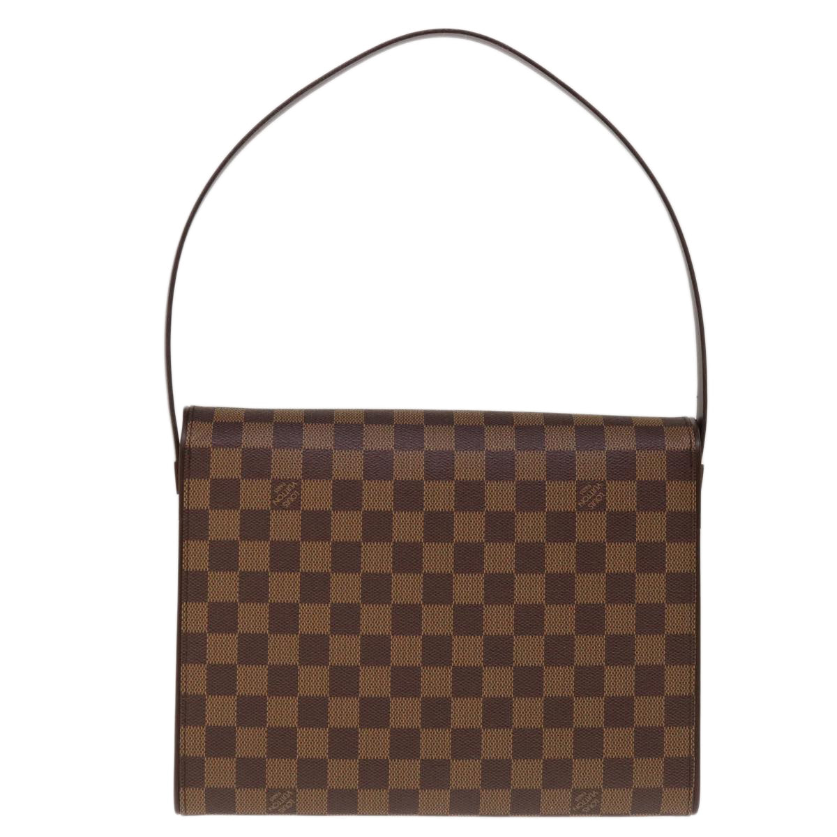 LOUIS VUITTON Damier Ebene Tribeca Carre Shoulder Bag N51161 LV Auth 65258A - 0