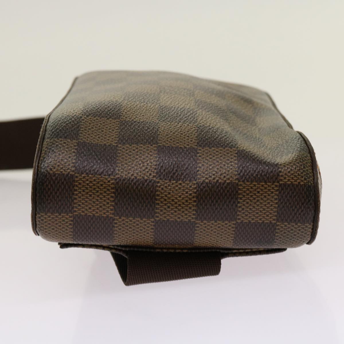 LOUIS VUITTON Damier Ebene Geronimos Shoulder Bag N51994 LV Auth 65344