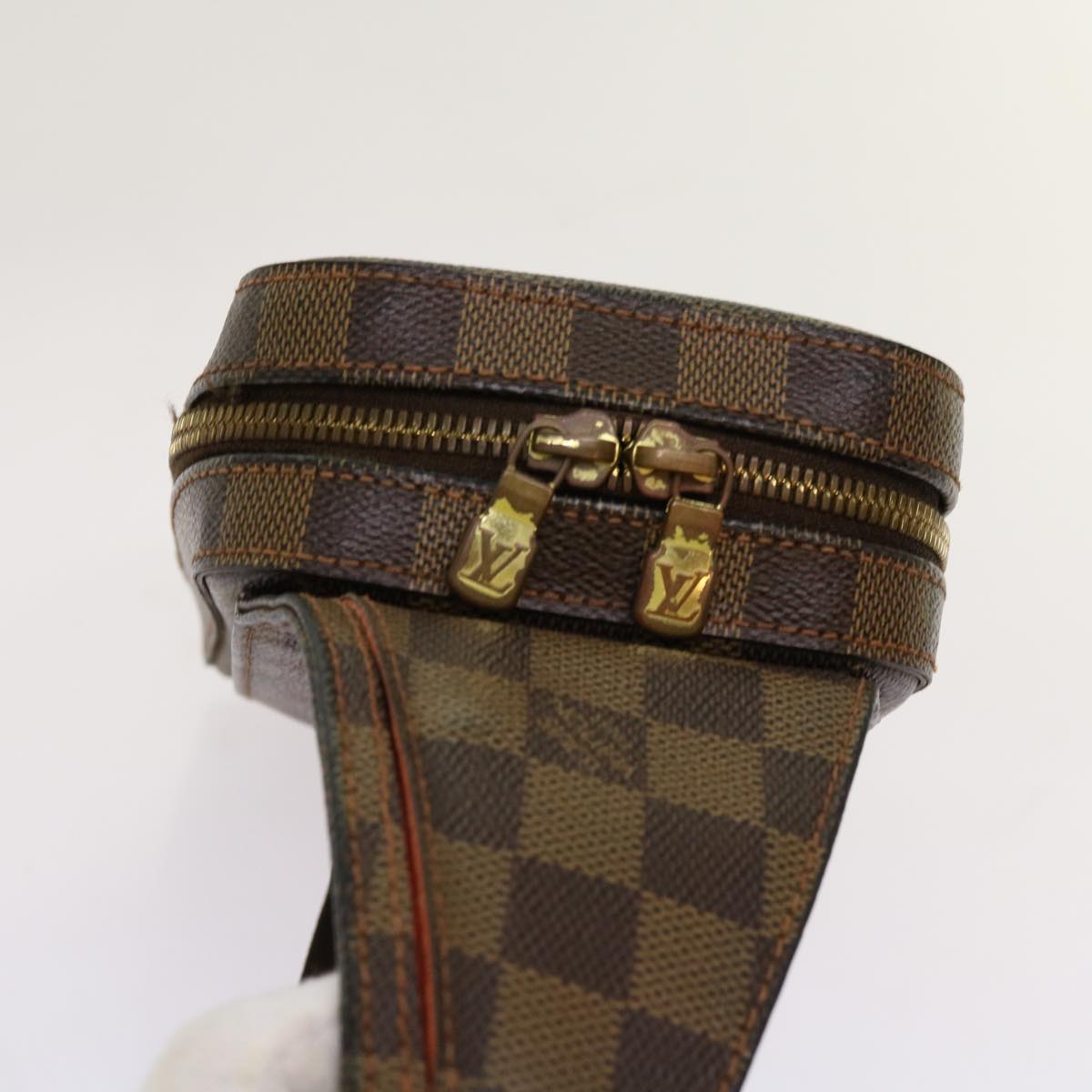 LOUIS VUITTON Damier Ebene Geronimos Shoulder Bag N51994 LV Auth 65344