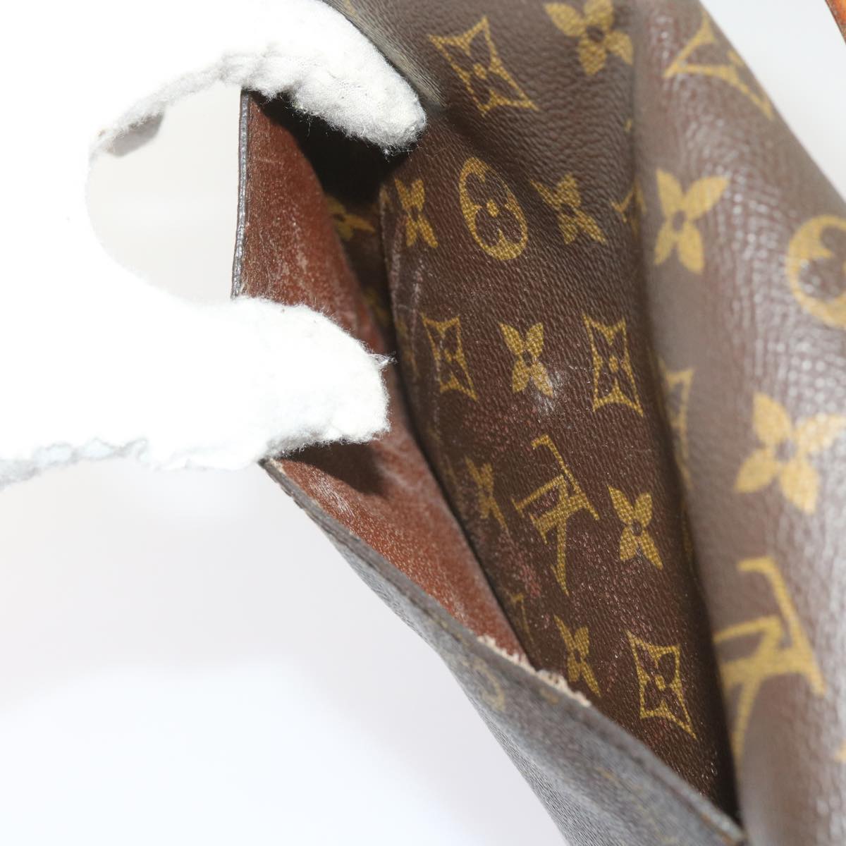 LOUIS VUITTON Monogram Saint Cloud GM Shoulder Bag M51242 LV Auth 65354