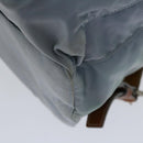 PRADA Backpack Nylon Light Blue Auth 65375-17