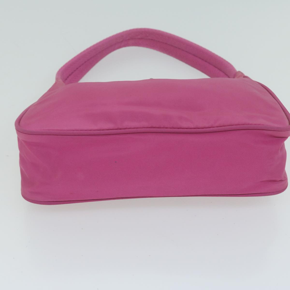 PRADA Hand Bag Nylon Pink Auth 65461