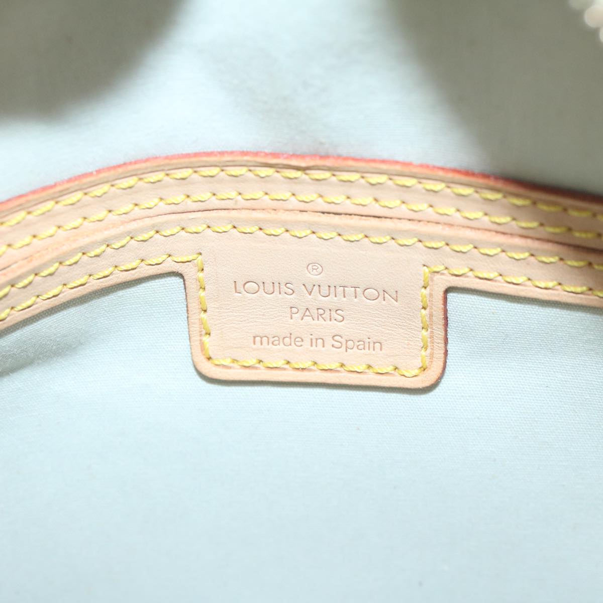 LOUIS VUITTON Monogram Mini Jeanne GM Shoulder Bag Blue M92000 LV Auth 65468