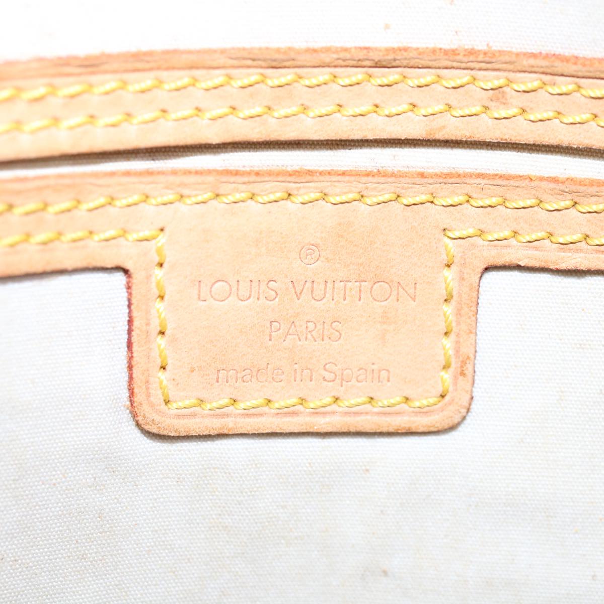 LOUIS VUITTON Monogram Mini Jeanne GM Shoulder Bag Blue M92000 LV Auth 65469