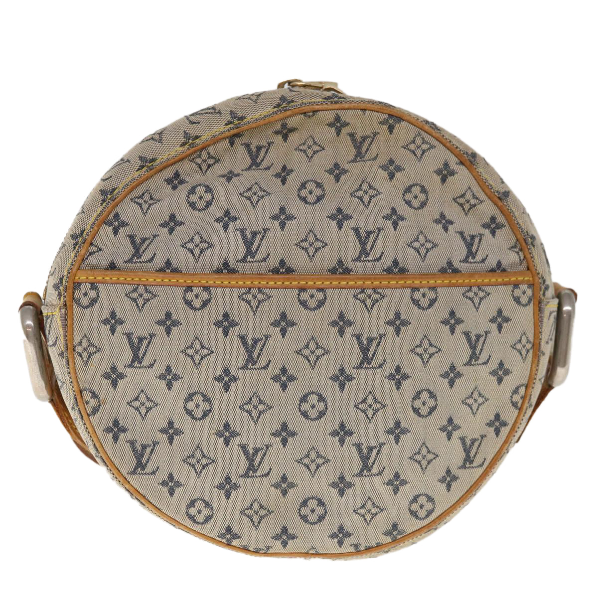 LOUIS VUITTON Monogram Mini Jeanne GM Shoulder Bag Blue M92000 LV Auth 65469