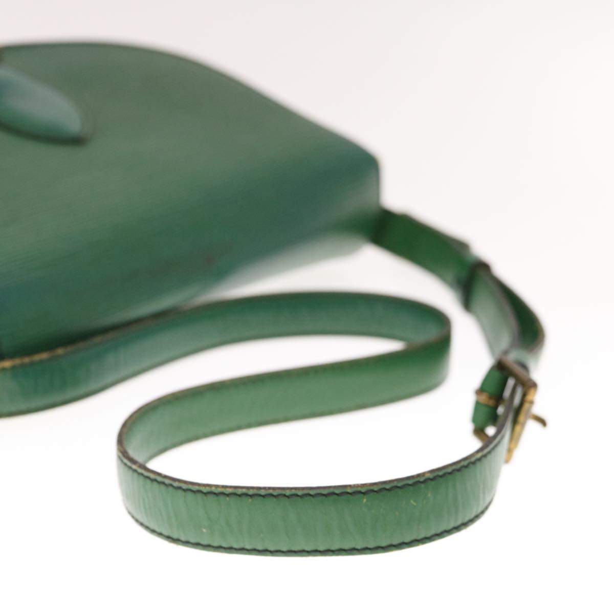 LOUIS VUITTON Epi Saint Cloud GM Shoulder Bag Green M52194 LV Auth 65470