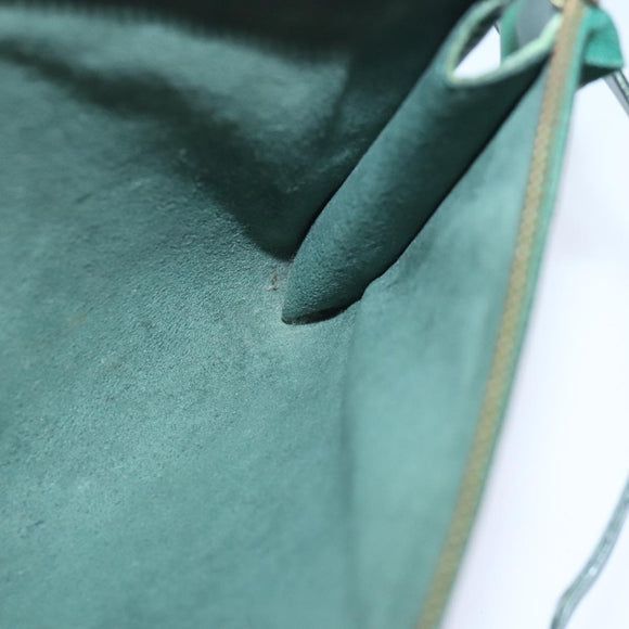 LOUIS VUITTON Epi Pochette Accessoires Pouch Green M52984 LV Auth 65519