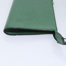 LOUIS VUITTON Epi Pochette Accessoires Pouch Green M52984 LV Auth 65519-5
