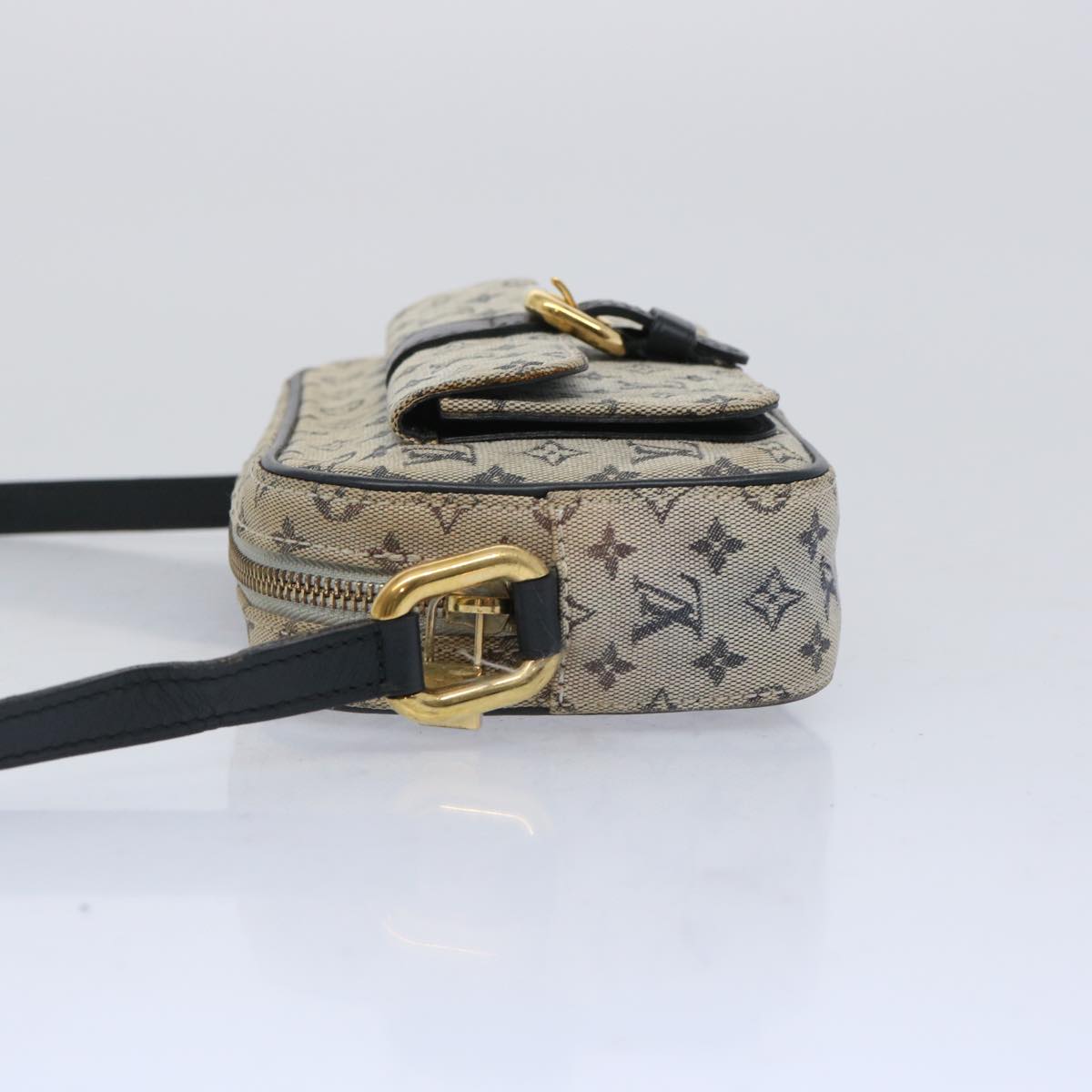 LOUIS VUITTON Monogram Mini Juliet MM Shoulder Bag Blue M92004 LV Auth 65523