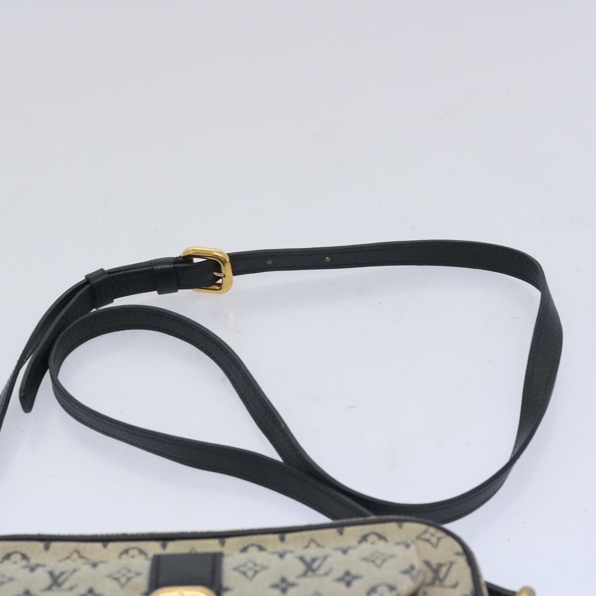 LOUIS VUITTON Monogram Mini Juliet MM Shoulder Bag Blue M92004 LV Auth 65523