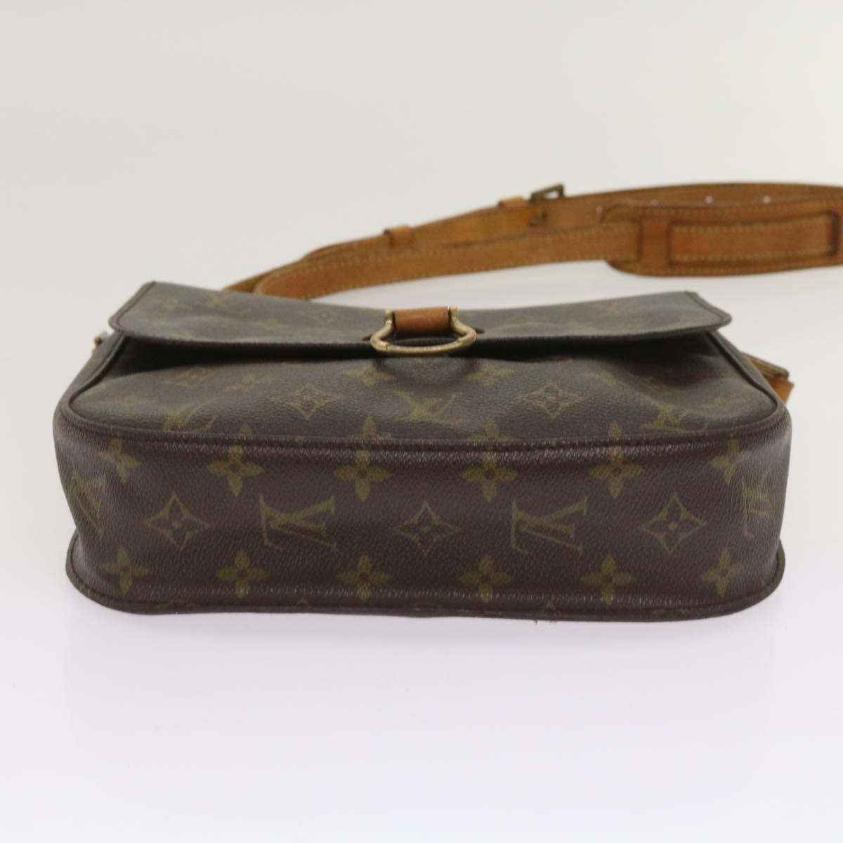 LOUIS VUITTON Monogram Saint Cloud GM Shoulder Bag M51242 LV Auth 65530