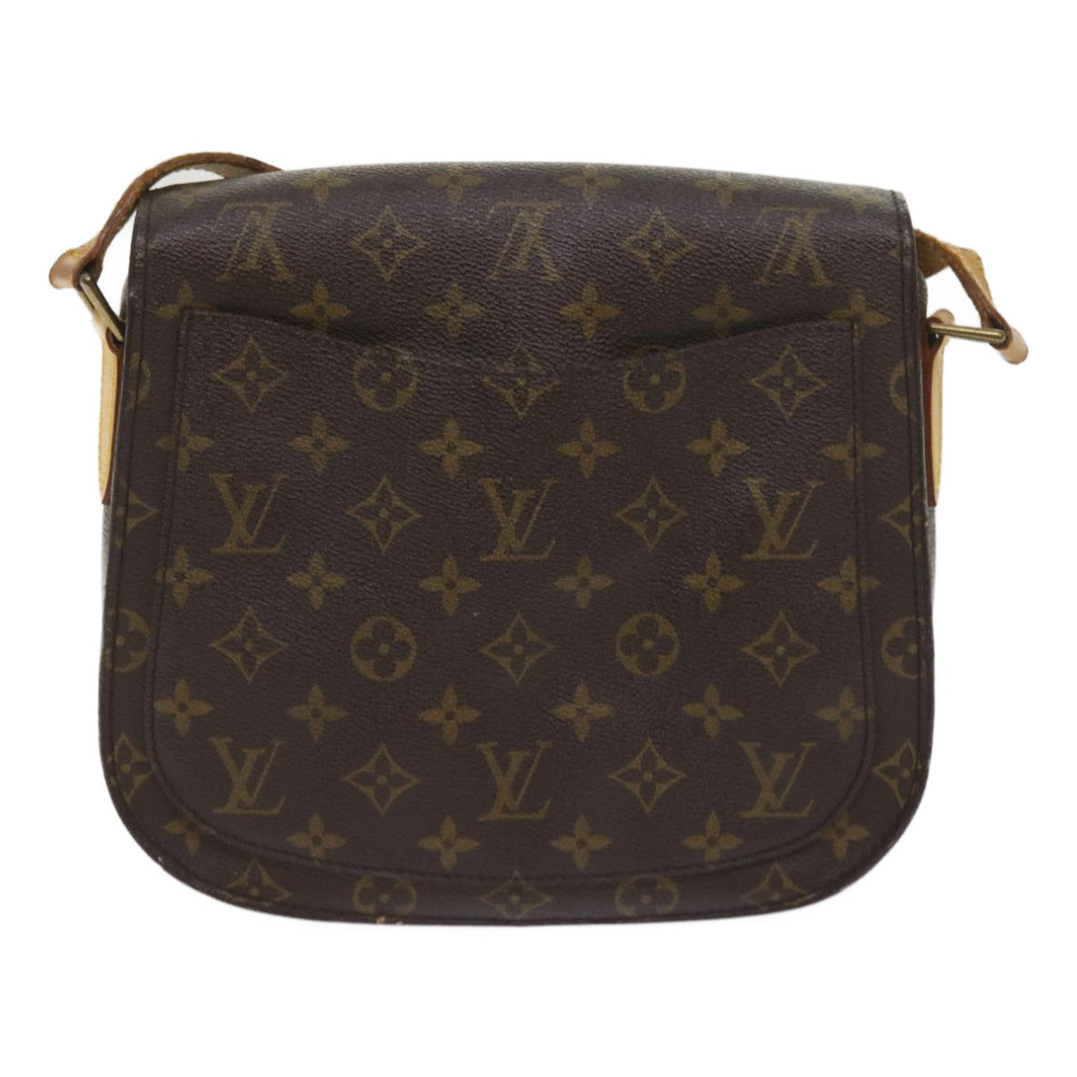 LOUIS VUITTON Monogram Saint Cloud GM Shoulder Bag M51242 LV Auth 65530