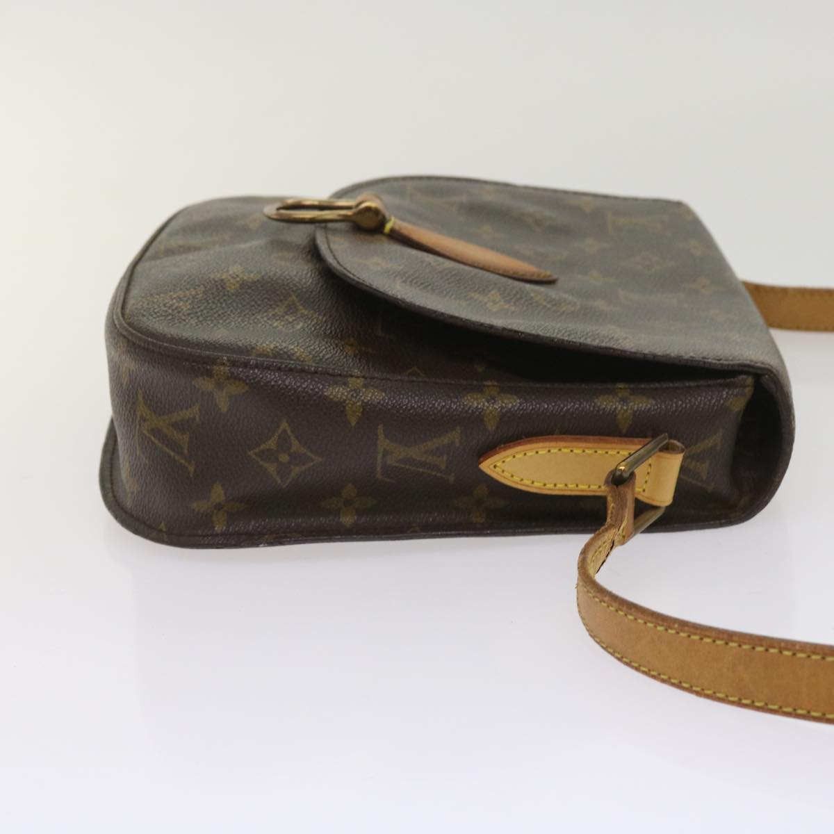 LOUIS VUITTON Monogram Saint Cloud GM Shoulder Bag M51242 LV Auth 65530