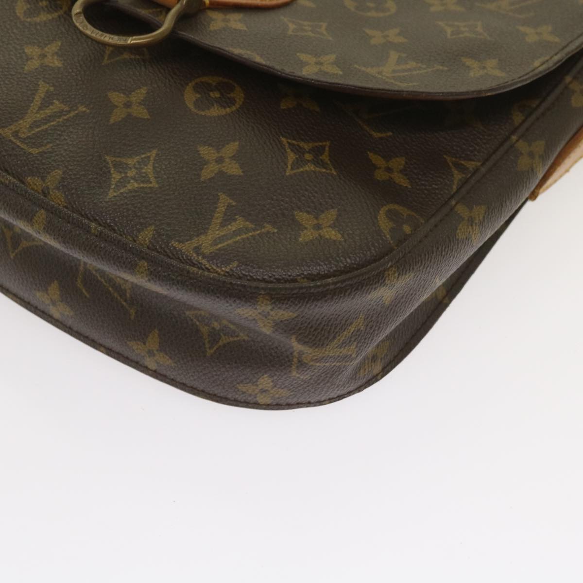 LOUIS VUITTON Monogram Saint Cloud GM Shoulder Bag M51242 LV Auth 65531