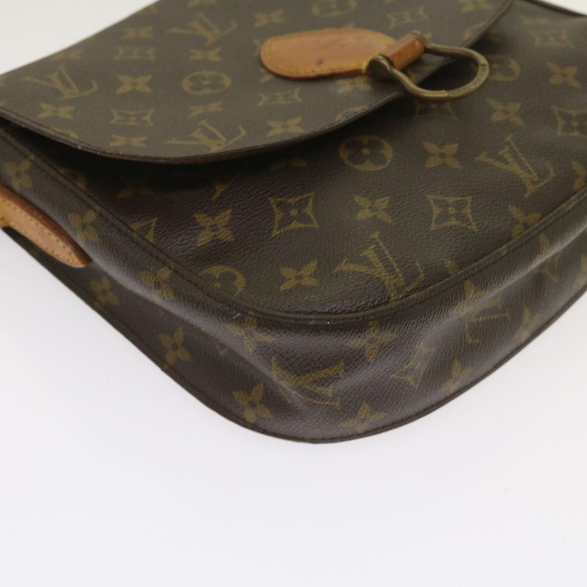 LOUIS VUITTON Monogram Saint Cloud GM Shoulder Bag M51242 LV Auth 65531