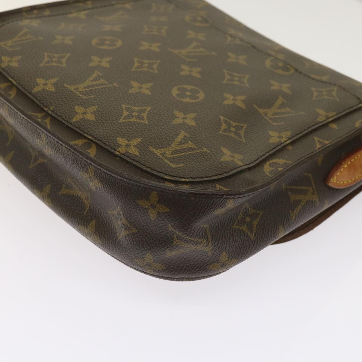 LOUIS VUITTON Monogram Saint Cloud GM Shoulder Bag M51242 LV Auth 65531