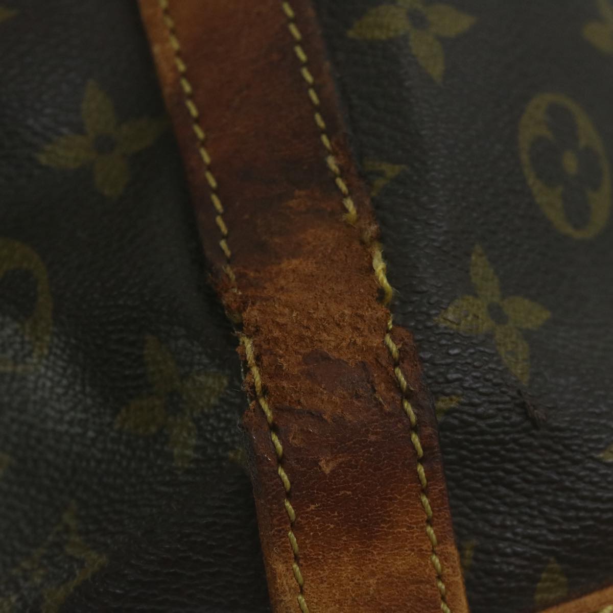 LOUIS VUITTON Monogram Noe Shoulder Bag M42224 LV Auth 65544