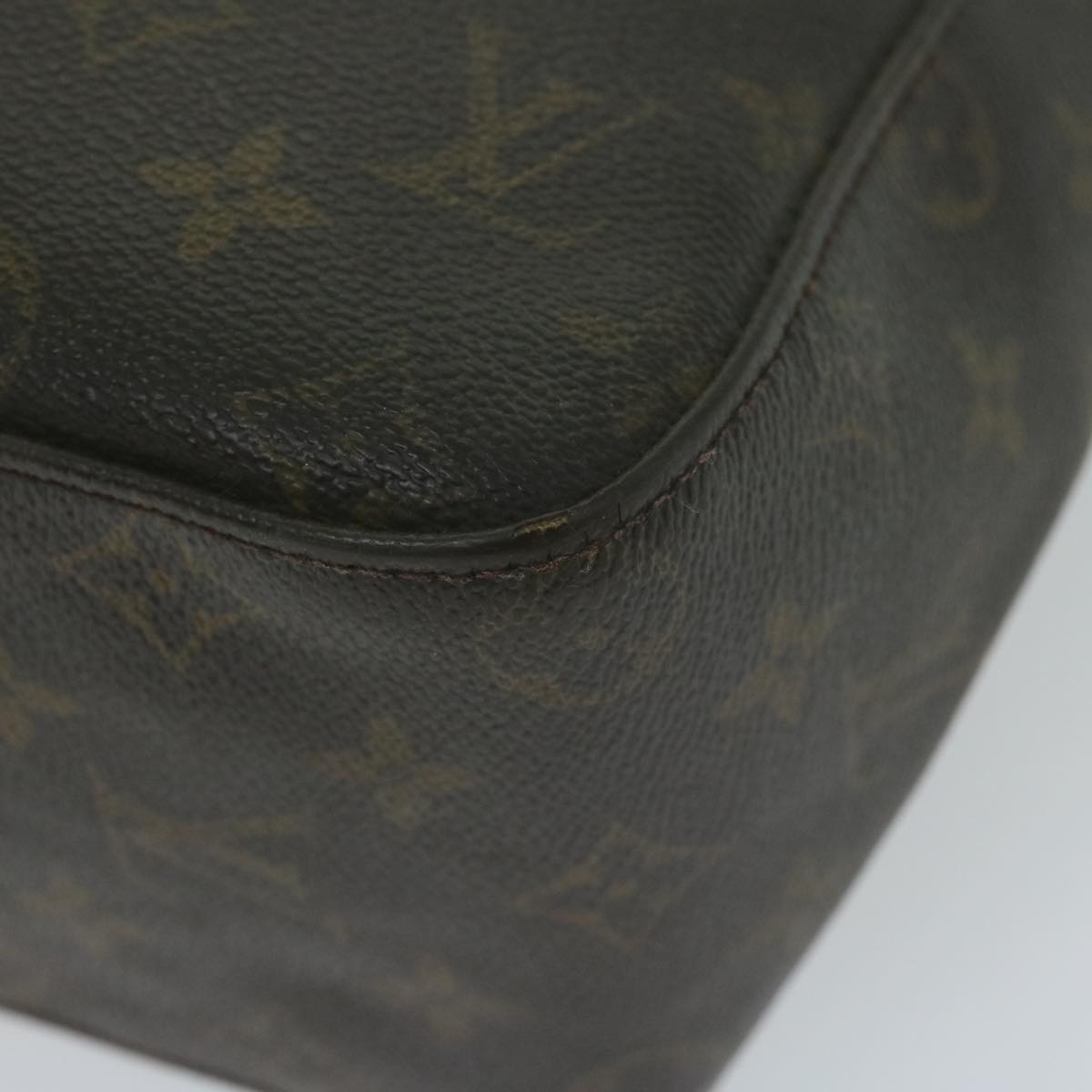 LOUIS VUITTON Monogram Looping GM Shoulder Bag M51145 LV Auth 65546