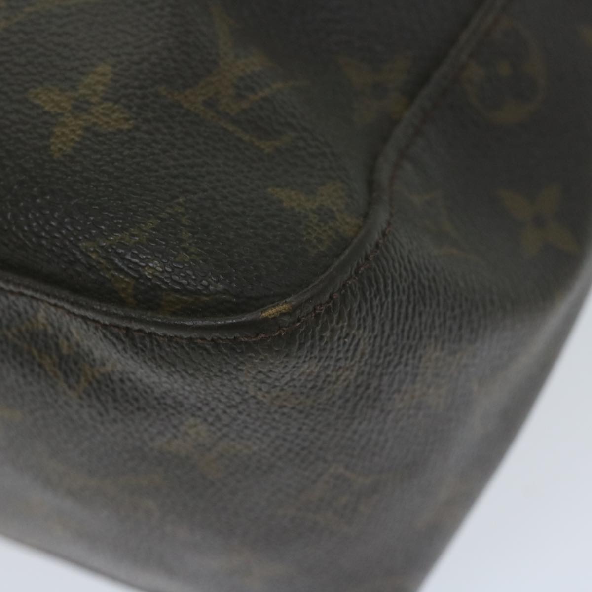 LOUIS VUITTON Monogram Looping GM Shoulder Bag M51145 LV Auth 65546