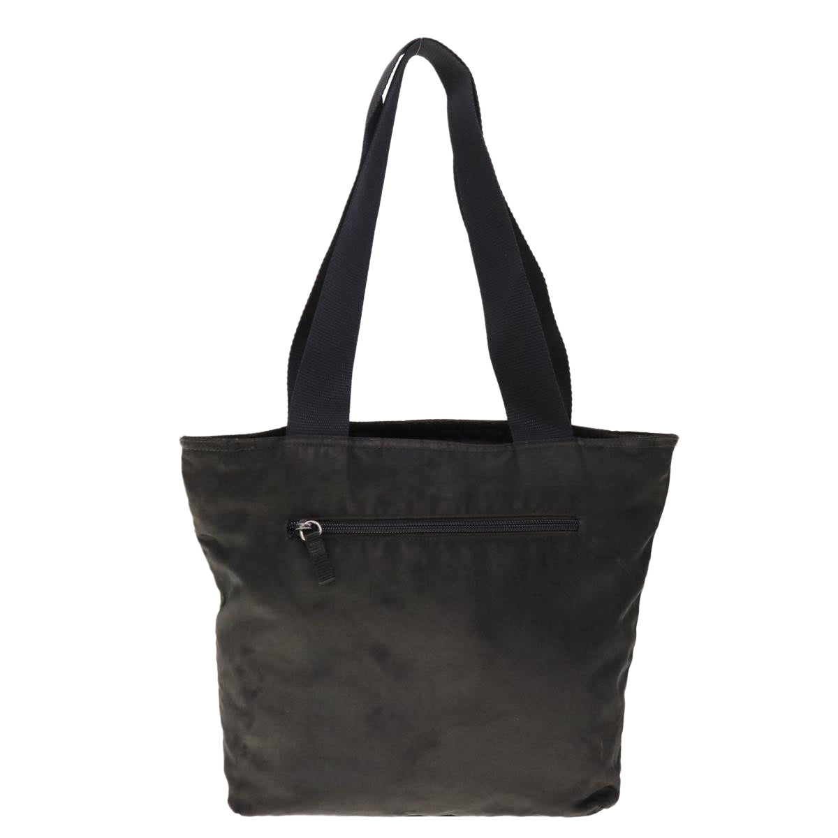 PRADA Tote Bag Nylon Black Auth 65567 - 0