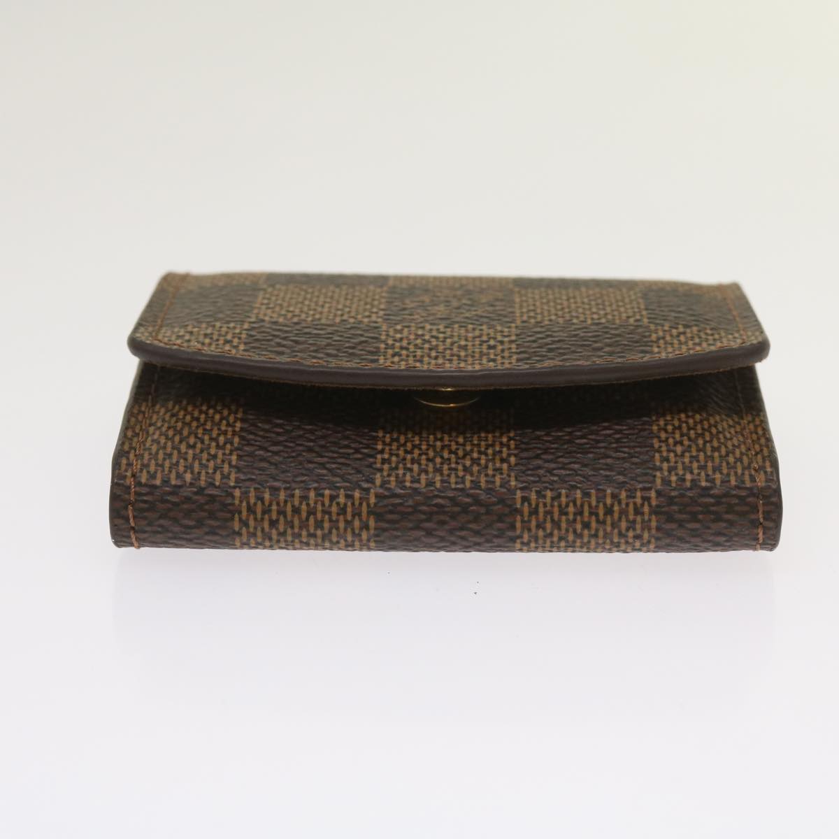 LOUIS VUITTON Damier Ebene Cuff Case M64681 LV Auth 65570