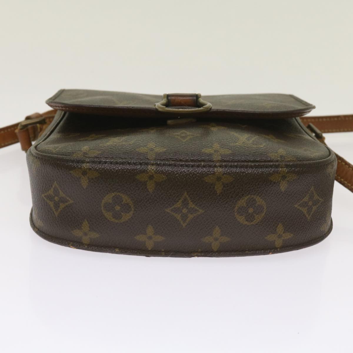 LOUIS VUITTON Monogram Saint Cloud MM Shoulder Bag M51243 LV Auth 65622