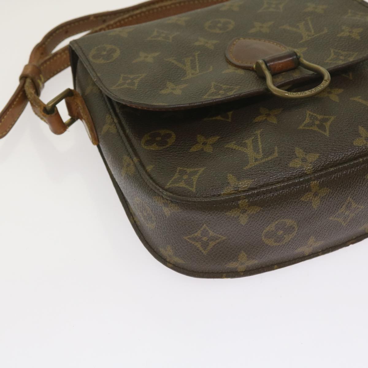 LOUIS VUITTON Monogram Saint Cloud MM Shoulder Bag M51243 LV Auth 65622