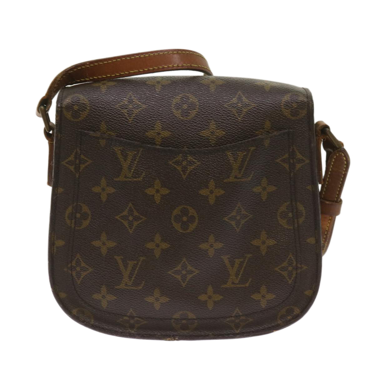 LOUIS VUITTON Monogram Saint Cloud MM Shoulder Bag M51243 LV Auth 65622 - 0